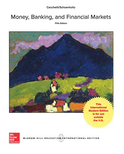 Imagen de archivo de Money, Banking and Financial Markets (College Ie Overruns) a la venta por Anybook.com
