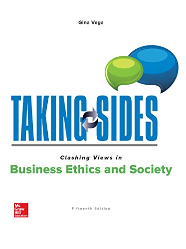 Stock image for Taking Sides: Clashing Views in Business Ethics and Society for sale by HPB-Red