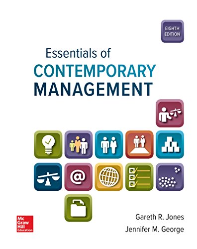 Imagen de archivo de Essentials of Contemporary Management a la venta por BooksRun