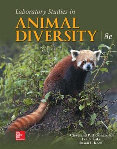 Imagen de archivo de Laboratory Studies in Animal Diversity 8e a la venta por BooksRun