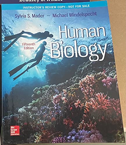 Beispielbild fr Human Biology (Instructor's Review Copy) zum Verkauf von BooksRun