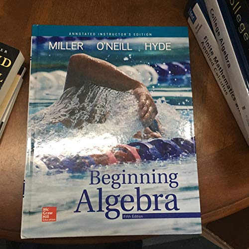 Stock image for Beginning Algebra 5th Edition (Instructor's Annotated Edition) for sale by KAKBooks