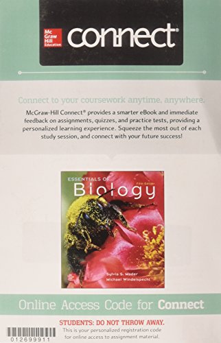 Stock image for Connect Access Card for Essentials of Biology for sale by BooksRun