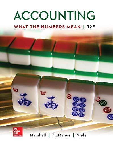 Imagen de archivo de Accounting: What the Numbers Mean a la venta por GF Books, Inc.