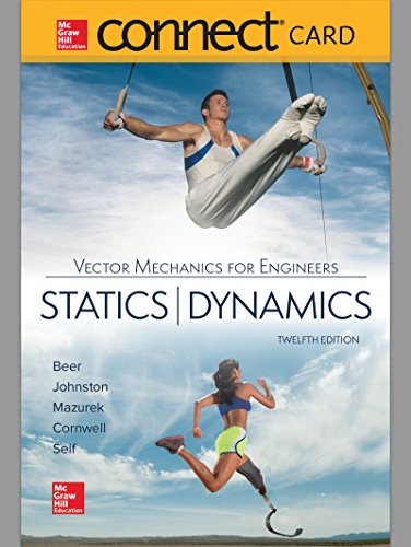 Beispielbild fr Connect 2 Semester Access Card for Vector Mechanics for Engineers: Statics and Dynamics zum Verkauf von BooksRun