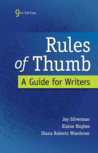 Stock image for Rules of Thumb 9e with MLA Booklet 2016 for sale by Irish Booksellers