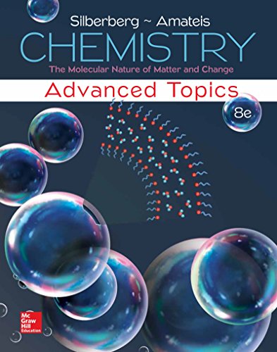 Stock image for Student Solutions Manual for Silberberg Chemistry: The Molecular Nature of Matter and Change with Advanced Topics for sale by BooksRun