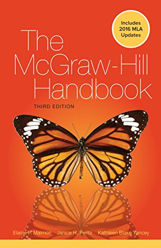 Imagen de archivo de McGraw-Hill Handbook HARDBACK MLA 2016 UPDATE a la venta por Blue Vase Books