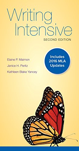 Stock image for Writing Intensive MLA 2016 UPDATE for sale by BooksRun