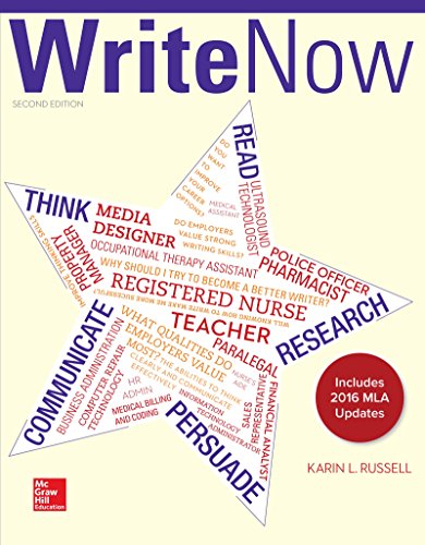 Stock image for Write Now 2e MLA 2016 UPDATE for sale by Campus Bookstore