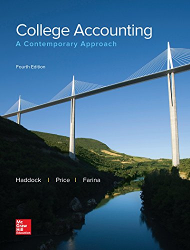 Beispielbild fr LooseLeaf for College Accounting: A Contemporary Approach zum Verkauf von BooksRun