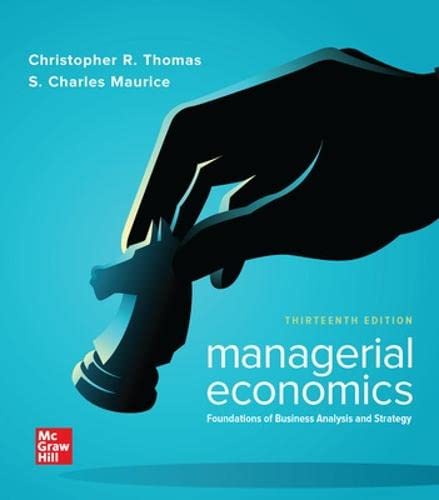 Beispielbild fr Managerial Economics: Foundations of Business Analysis and Strategy zum Verkauf von BooksRun