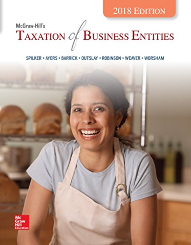 Stock image for McGraw-Hill's Taxation of Business Entities 2018 Edition for sale by HPB-Red