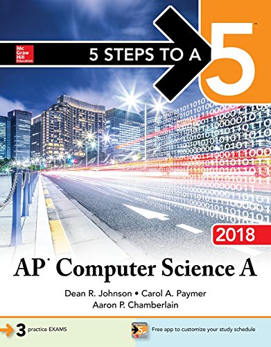 9781260010336: 5 Steps to a 5: AP Computer Science A 2018