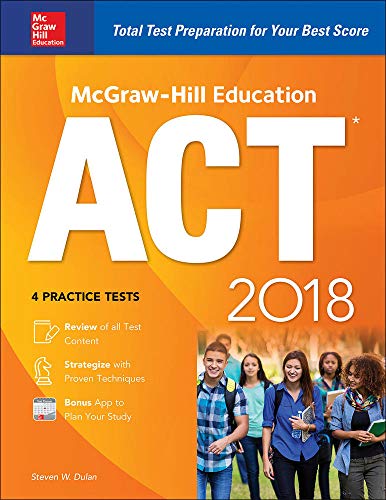 9781260010466: McGraw-Hill Education ACT 2018