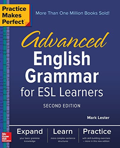 9781260010862: Practice Makes Perfect: Advanced English Grammar for ESL Learners, Second Edition