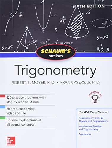 Stock image for Schaum's Outline of Trigonometry, Sixth Edition (Schaum's Outlines) for sale by SecondSale