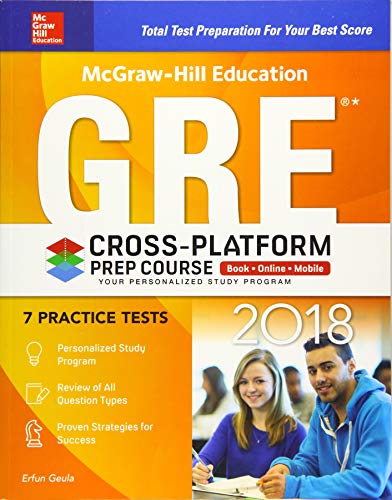 Stock image for McGraw-Hill Education GRE 2018 Cross-Platform Prep Course for sale by Books Unplugged