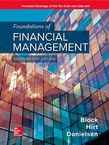 9781260013917: Foundations of Financial Management