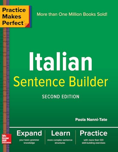 Stock image for Practice Makes Perfect Italian Sentence Builder (NTC FOREIGN LANGUAGE) for sale by WorldofBooks