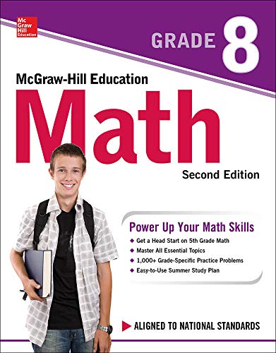 Imagen de archivo de McGraw-Hill Education Math Grade 8, Second Edition a la venta por More Than Words