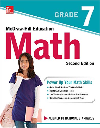 9781260019841: McGraw-Hill Education Math Grade 7, Second Edition (TEST PREP)