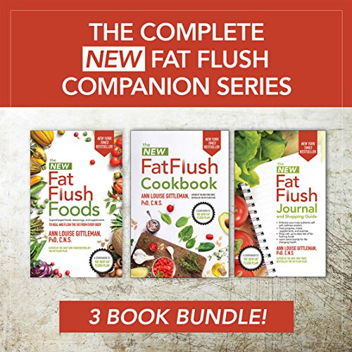Stock image for The New Fat Flush Cookbook / The New Fat Flush Foods / The New Fat Flush Journal and Shopping Guide for sale by Revaluation Books