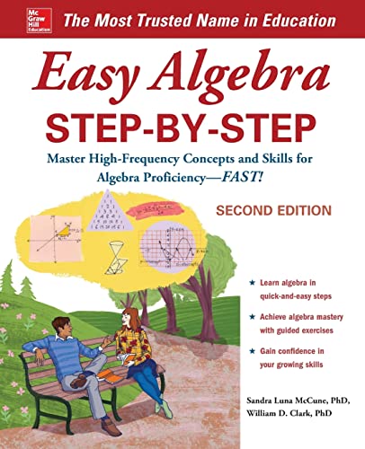 Beispielbild fr Easy Algebra Step-by-Step, Second Edition zum Verkauf von Better World Books