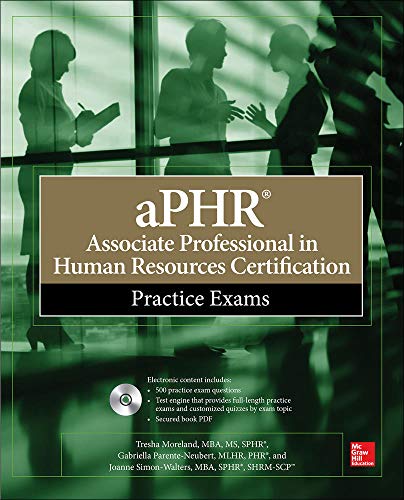 Stock image for aPHR Associate Professional in Human Resources Certification Practice Exams for sale by HPB-Red