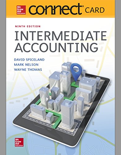 Imagen de archivo de Connect Access Card for Intermediate Accounting a la venta por BooksRun