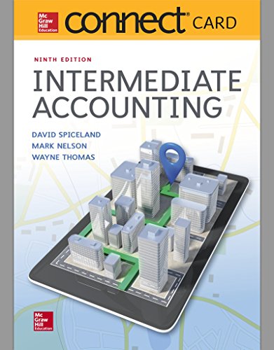 9781260029871: Connect Access Card for Intermediate Accounting