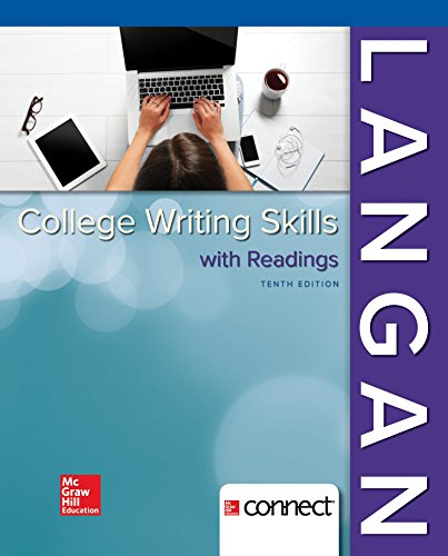 Imagen de archivo de Loose Leaf for College Writing Skills with Readings a la venta por BooksRun