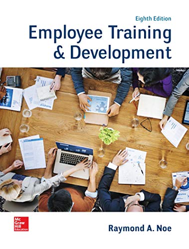 Stock image for Employee Training & Development for sale by Textbooks2go
