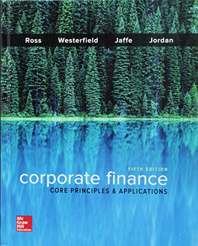 Stock image for GEN COMBO CORPORATE FINANCE:CORE PRINCIPLES & APPLICATIONS; CONNECT ACCESS CARD for sale by Books Unplugged