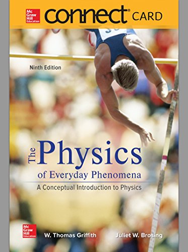 Beispielbild fr Connect Access Card for Physics of Everyday Phenomena zum Verkauf von Textbooks_Source