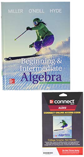 Stock image for Beginning and Intermediate Algebra + Connect Math Hosted by Aleks Access Card for sale by Revaluation Books