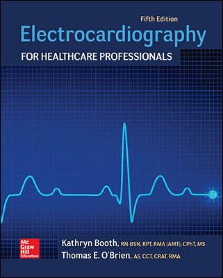 Beispielbild fr Electrocardiography for Healthcare Professionals zum Verkauf von BooksRun
