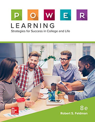 Stock image for P.O.W.E.R. Learning: Strategies for Success in College and Life for sale by Professional Book Services