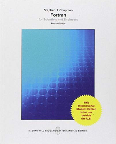 Beispielbild fr ISE FORTRAN FOR SCIENTISTS AND ENGINEERS 4ED (PB 2017) zum Verkauf von Romtrade Corp.