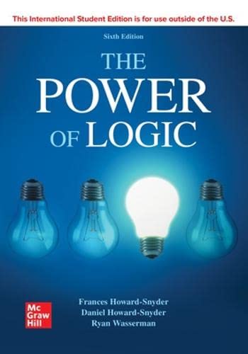 Imagen de archivo de ISE The Power of Logic a la venta por Blackwell's