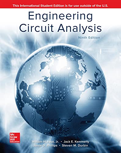 

ISE Engineering Circuit Analysis