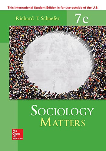 Stock image for SOCIOLOGY MATTERS for sale by Books Unplugged