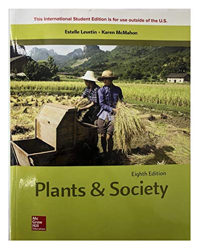 Imagen de archivo de Plants and Society a la venta por Front Cover Books