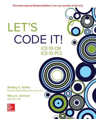 Stock image for Let's Code It! ICD-10-CM/PCS for sale by Books Puddle