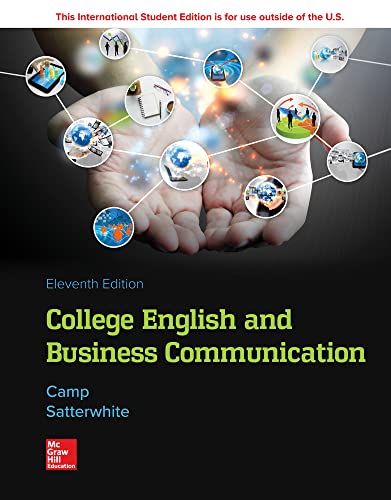 Stock image for ISE College English and Business Communication for sale by GF Books, Inc.