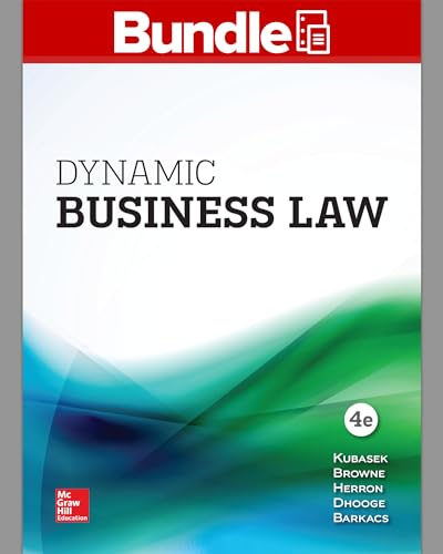 Stock image for GEN COMBO LL DYNAMIC BUSINESS LAW; CONNECT ACCESS CARD for sale by HPB-Red