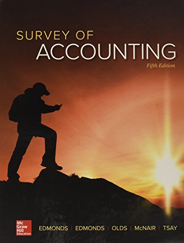 Stock image for GEN COMBO SURVEY OF ACCOUNTING; CONNECT ACCESS CARD for sale by BombBooks