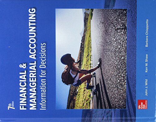 Stock image for GEN COMBO FINANCIAL AND MANAGERIAL ACCOUNTING; CONNECT ACCESS CARD for sale by GoldBooks