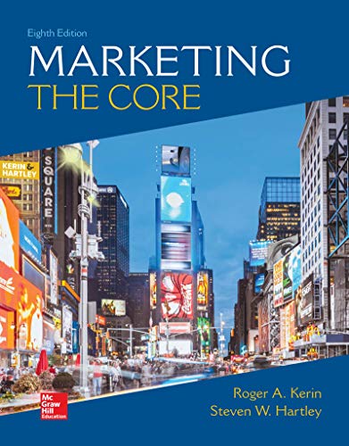 Imagen de archivo de Looseleaf for Marketing: The Core a la venta por BooksRun