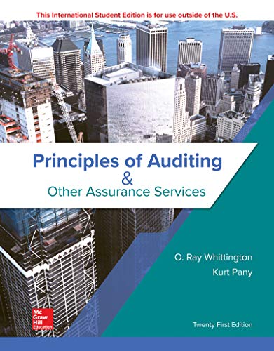 Stock image for Principles Of Auditing & Other Assurance for sale by SecondSale